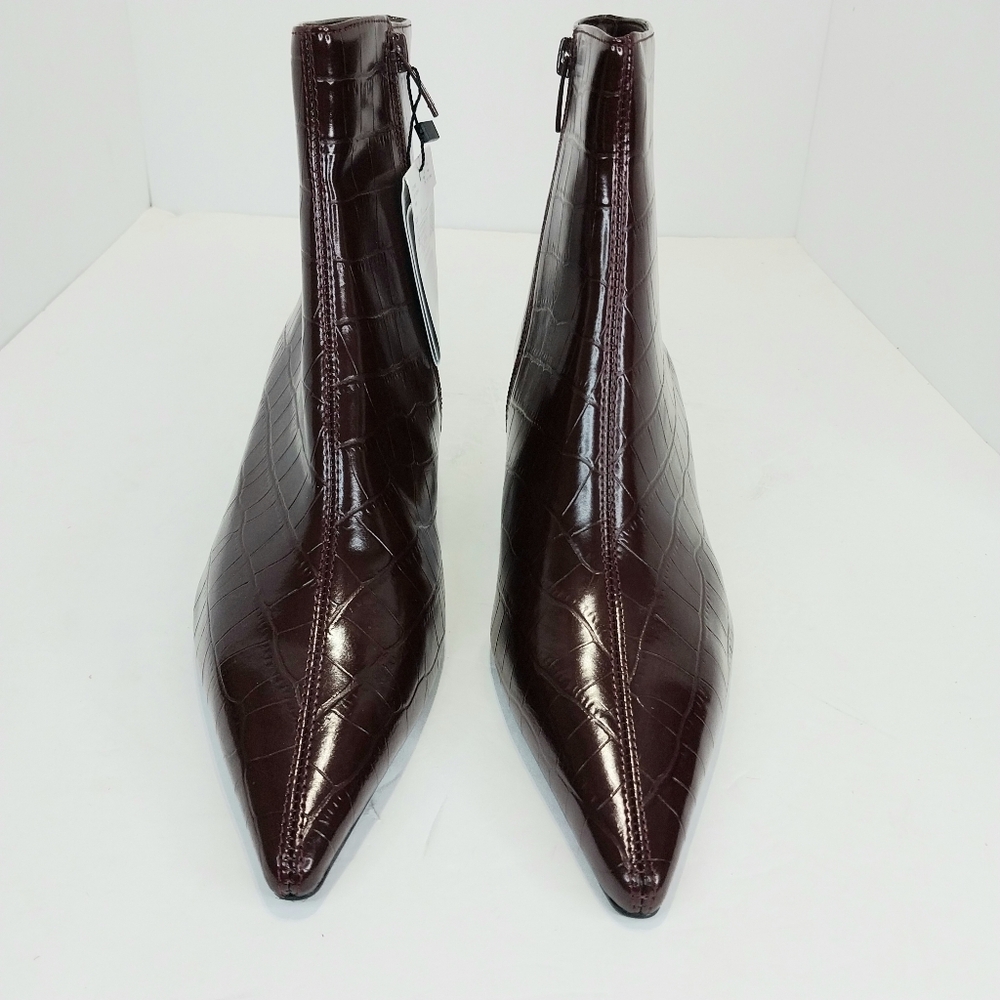 Mango Cobi Kitten Heel Ankle Boots, NWT, Size 38|US 8 - Picture 2 of 12